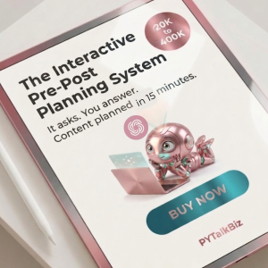 pre-post planning system by pytalkbiz