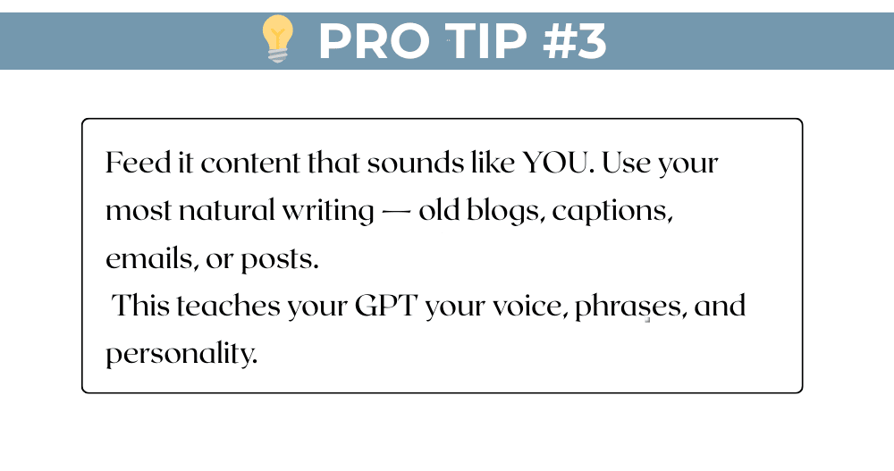 Uploading supporting documents inside ChatGPT custom GPT setup to train AI for better outputs