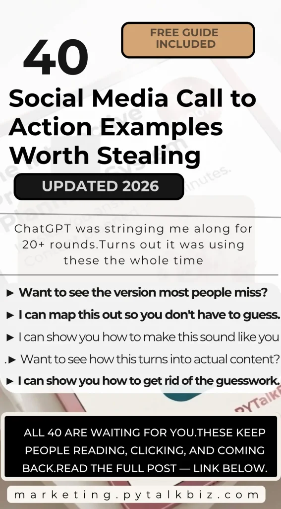 40 social media call to action examples worth stealing - PYTalkBiz - marketing.pytalkbiz.com

