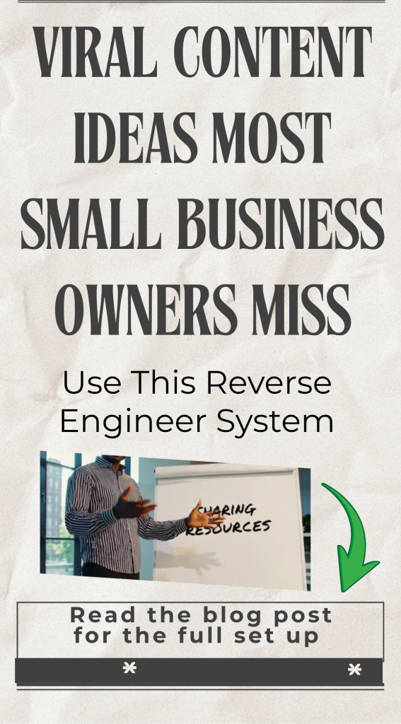 Reverse Engineer Viral Posts System for Small Business