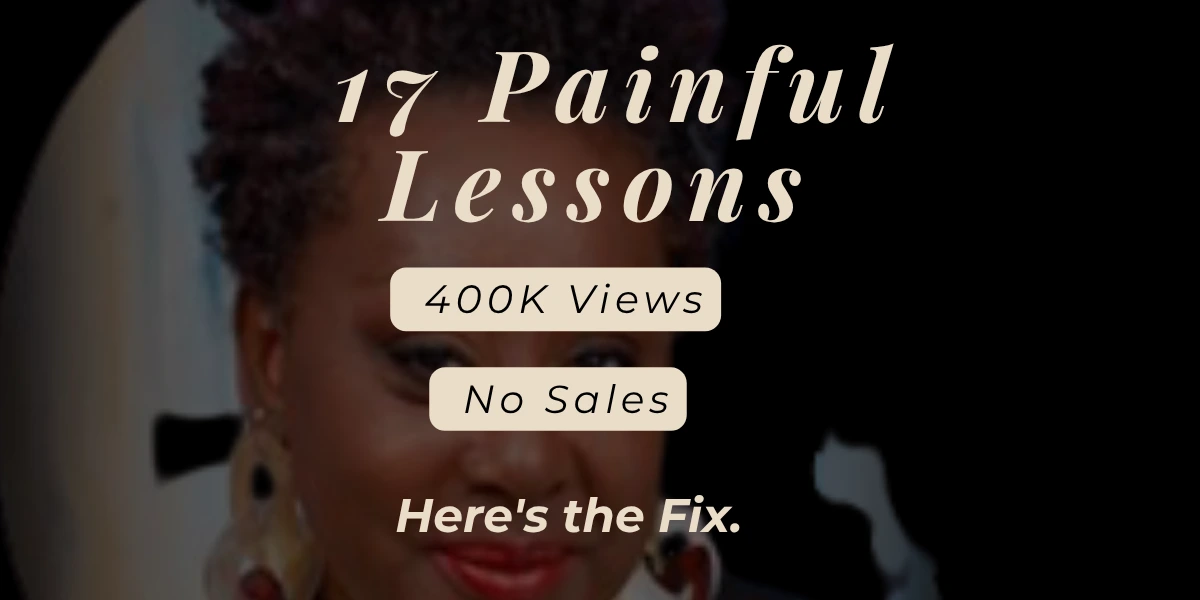 17 painful lessons from creating content that got 400K views but no sales — digital marketing tips for small business owners and female entrepreneurs by PY PYTalkBiz