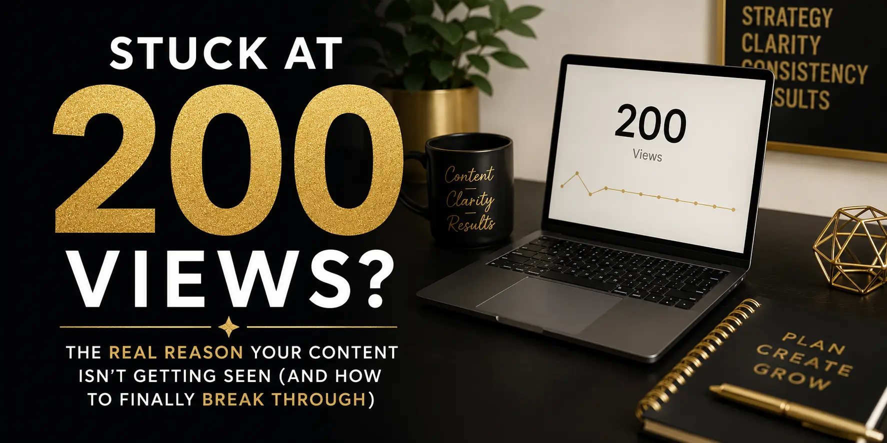 The Content Creation Mistake Keeping Your Posts Stuck at 200 Views